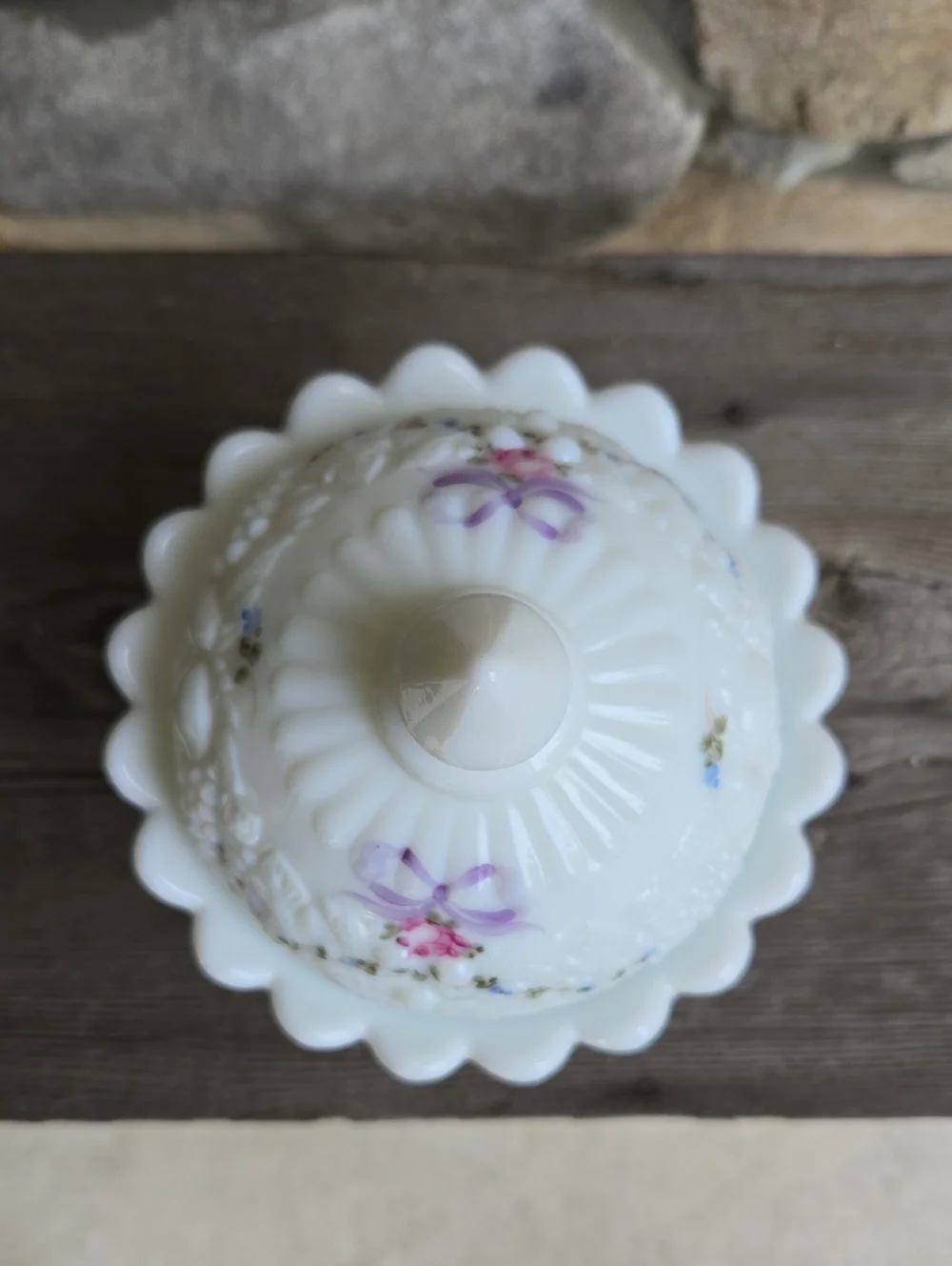 Westmoreland milk glass